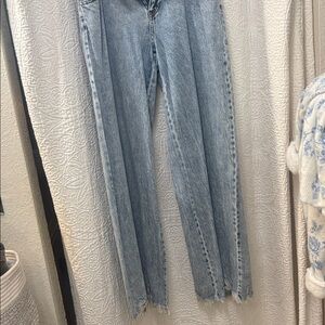 Sincerely Jules Light Blue flared Leg Jeans